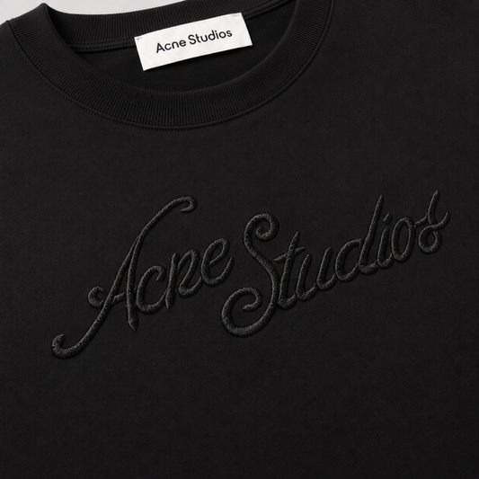 Embroidered Logo Cotton T-shirt
