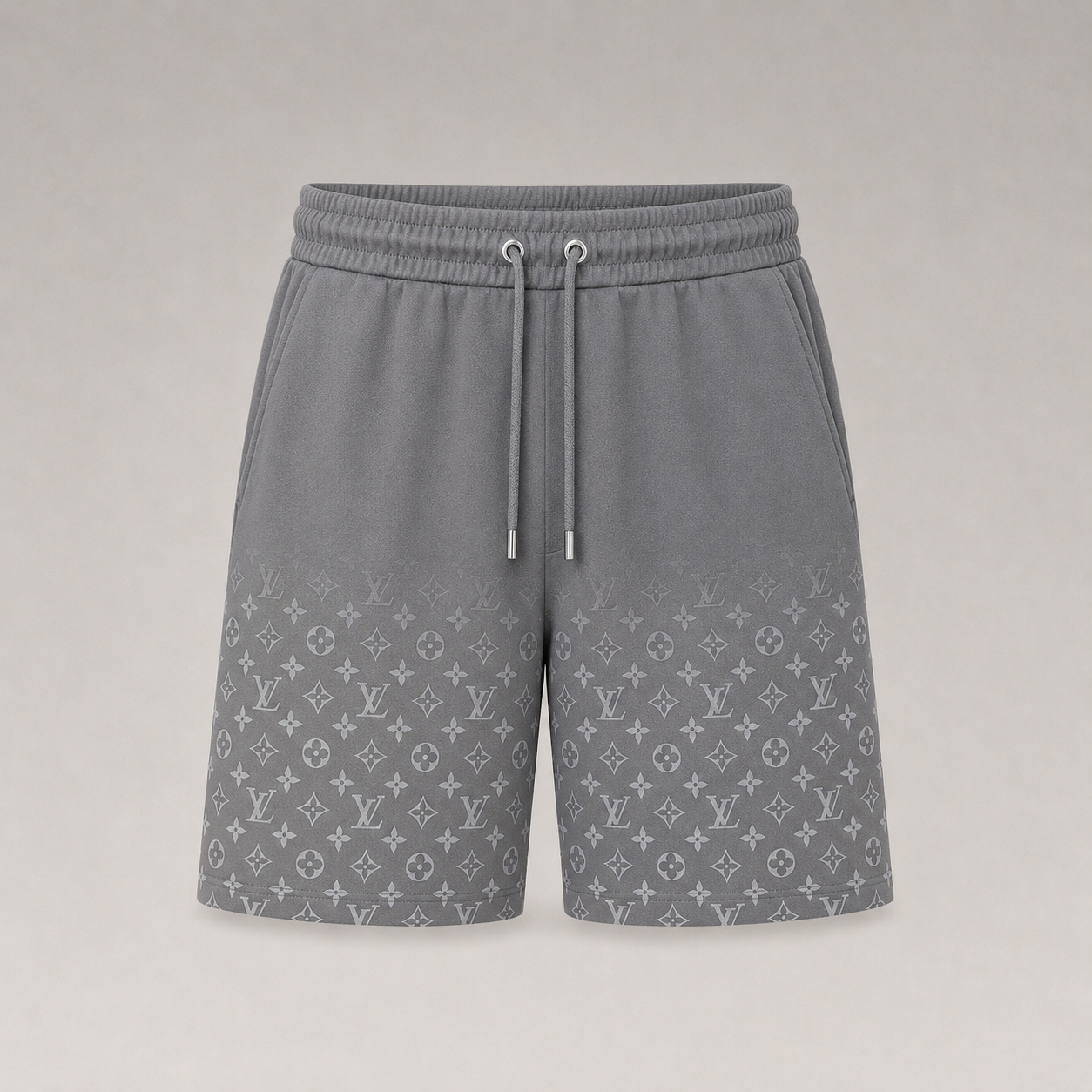 Gradient Cotton T-Shirt&Shorts Set