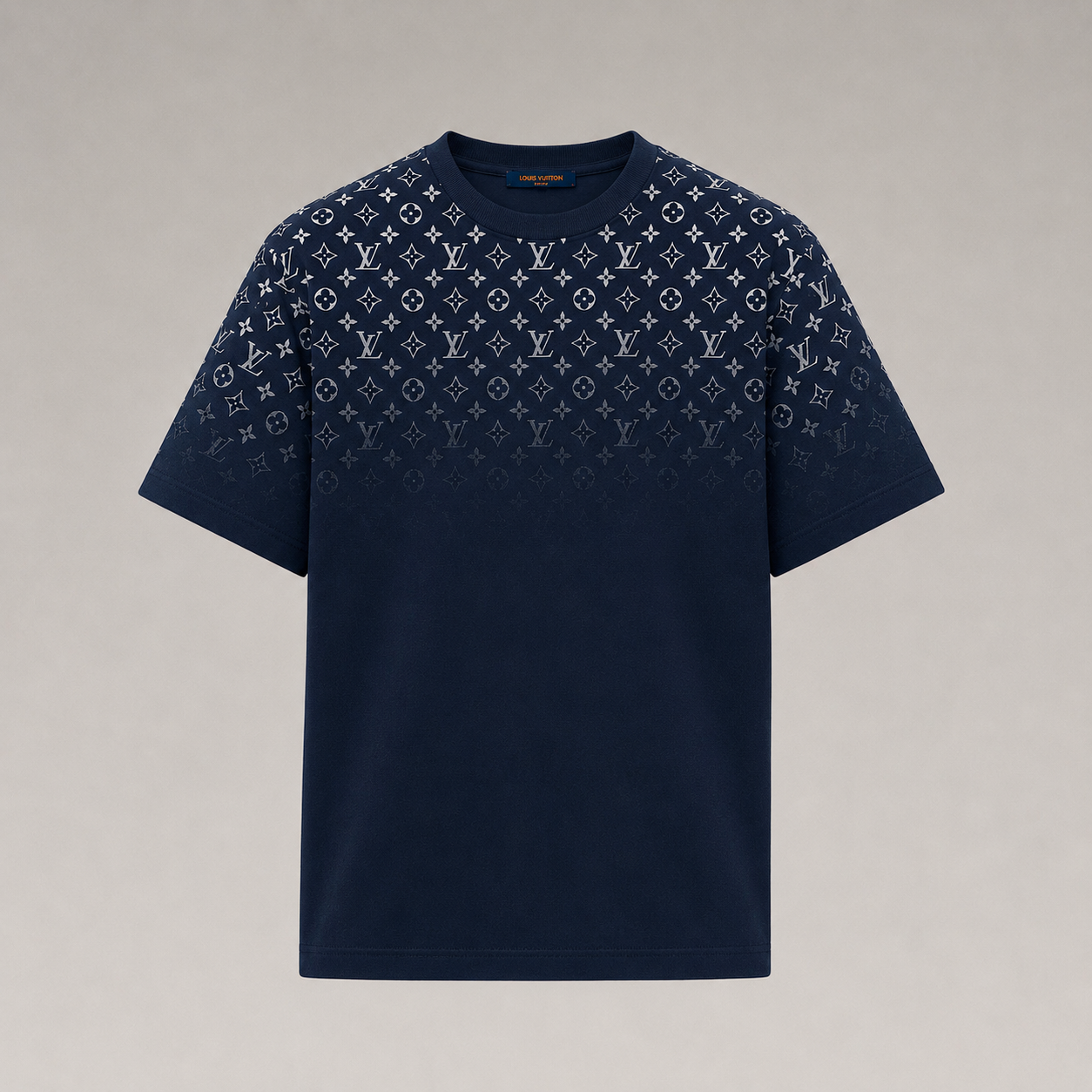 Gradient Cotton T-Shirt&Shorts Set