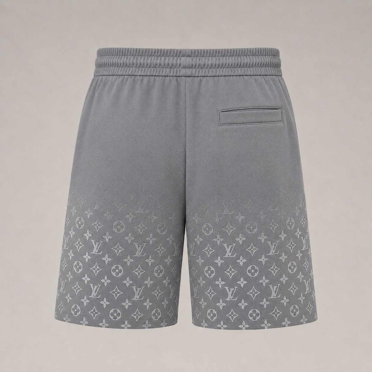 Gradient Cotton T-Shirt&Shorts Set