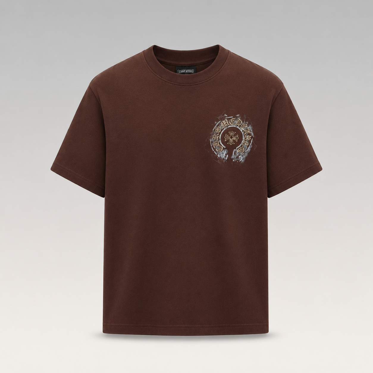 Embroidered Signature T-Shirt&Shorts Set