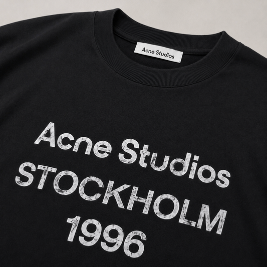 Sprayed Logo Cotton T-shirt