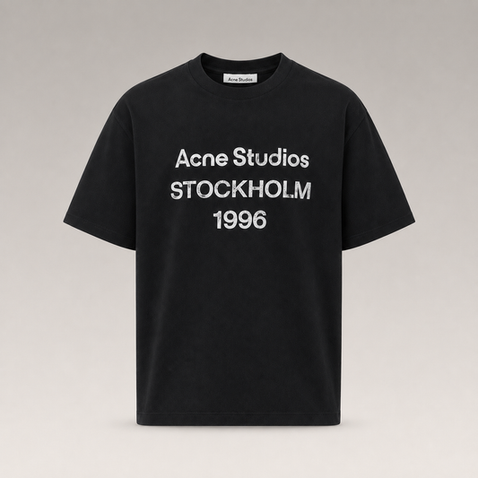 Sprayed Logo Cotton T-shirt
