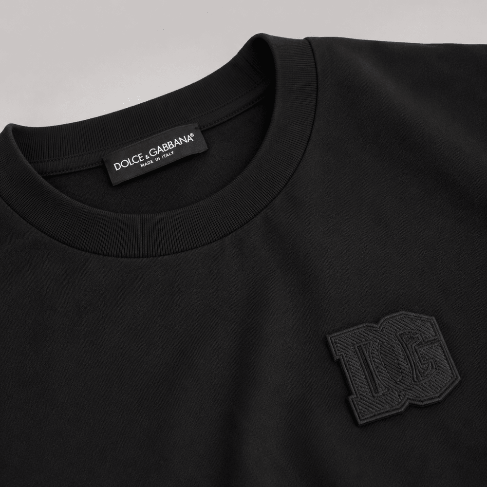 Cotton T-Shirt With Patch