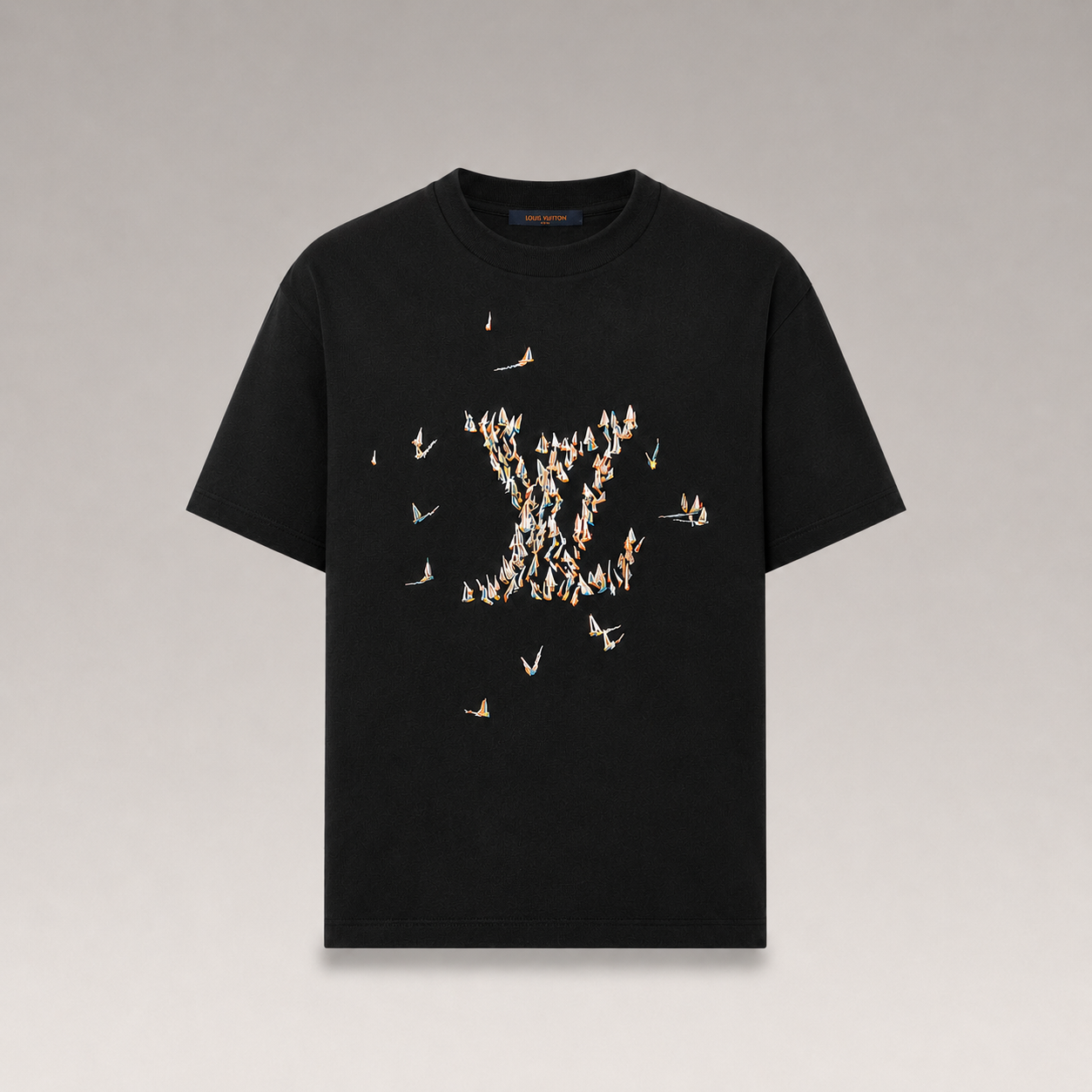 Embroidered Cotton T-Shirt