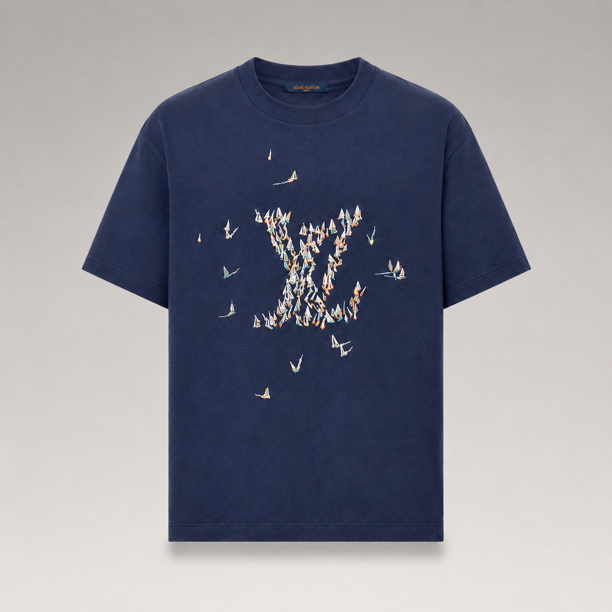 Embroidered Cotton T-Shirt
