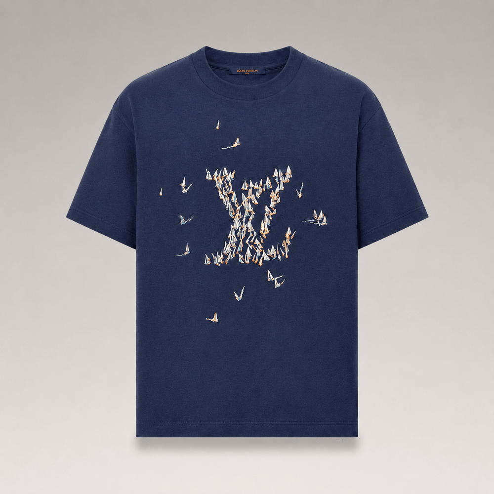 Embroidered Cotton T-Shirt