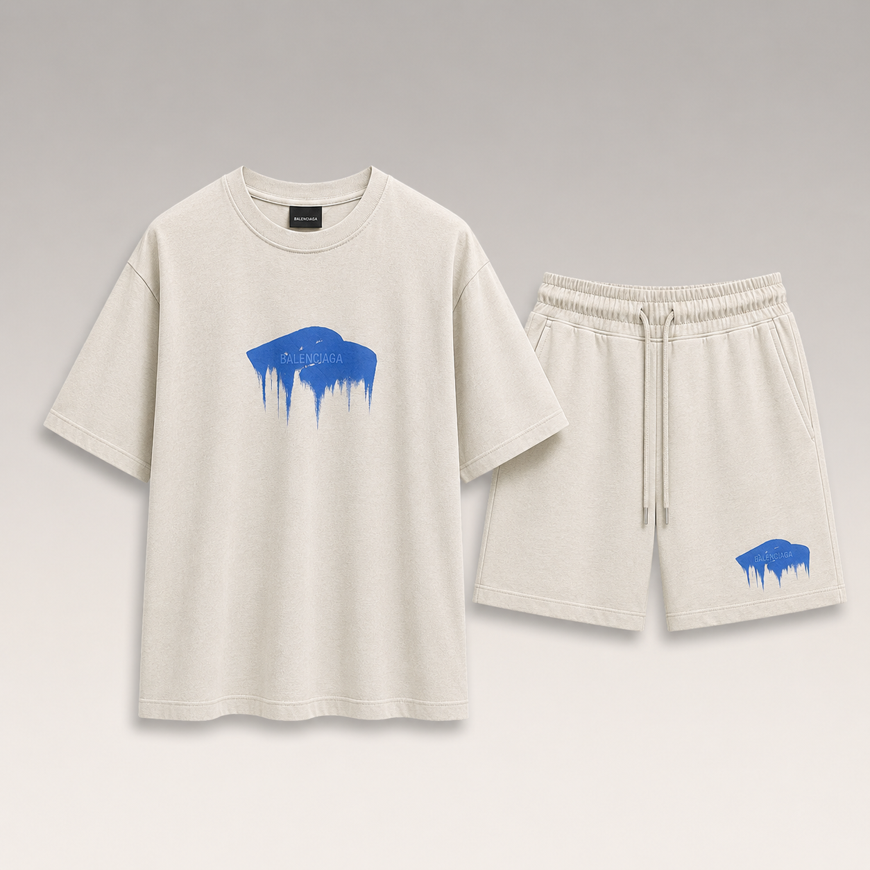 Wet Brush T-shirt Shorts Set