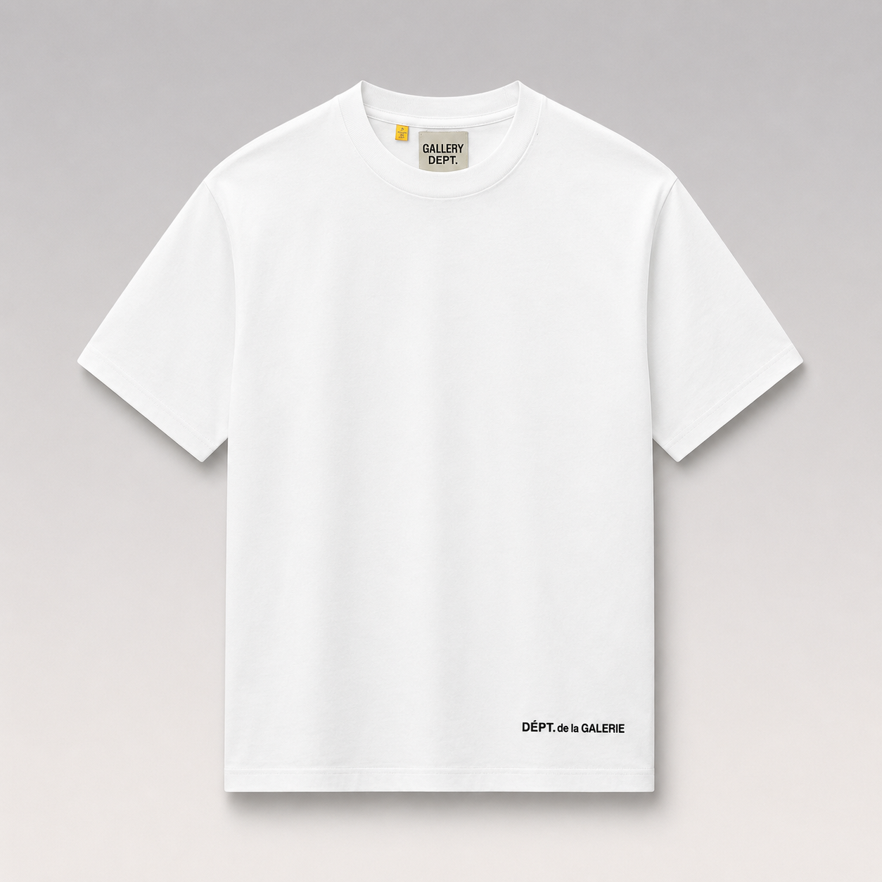 Embroidered Logo Cotton T-shirt