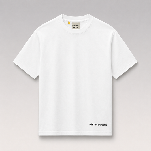 Embroidered Logo Cotton T-shirt