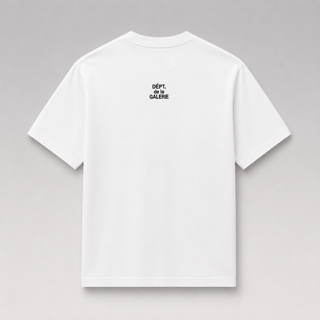 Embroidered Logo Cotton T-shirt
