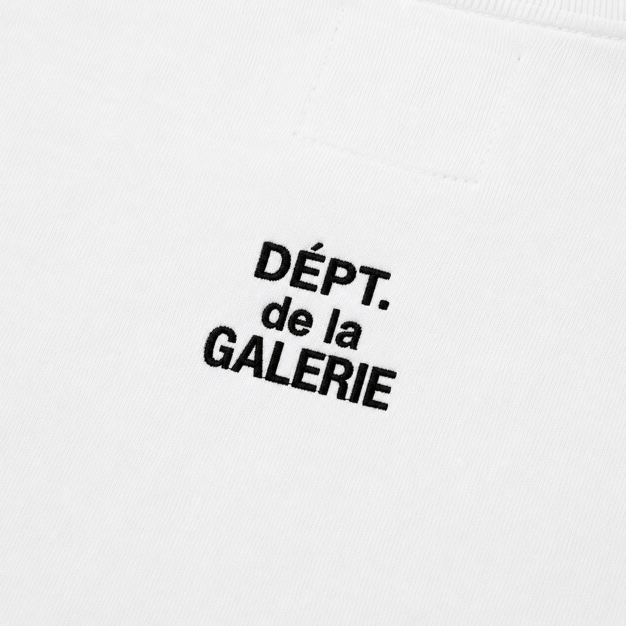 Embroidered Logo Cotton T-shirt