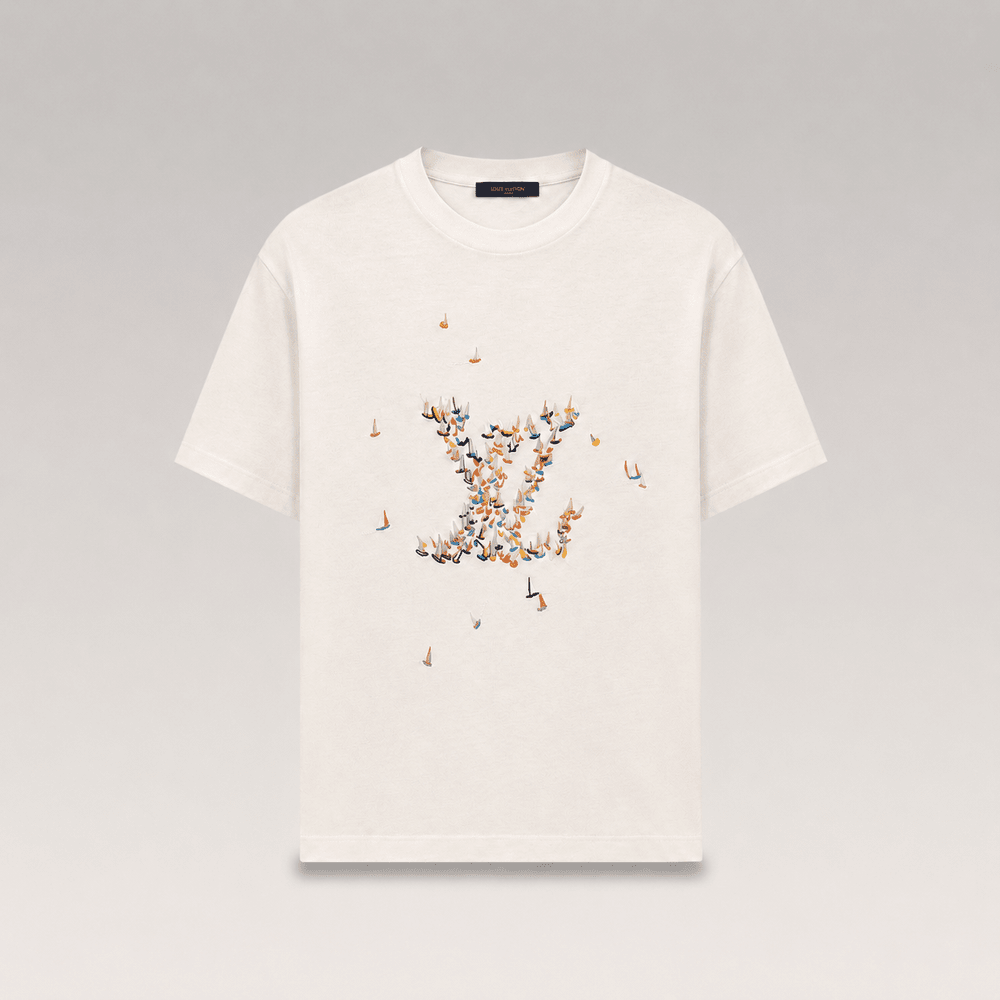 Embroidered Cotton T-Shirt