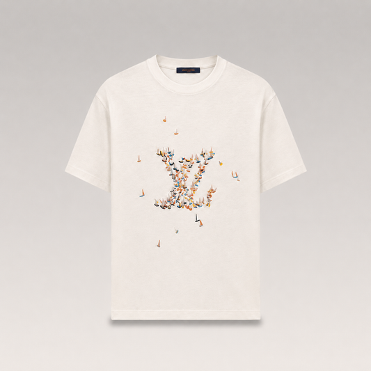 Embroidered Cotton T-Shirt
