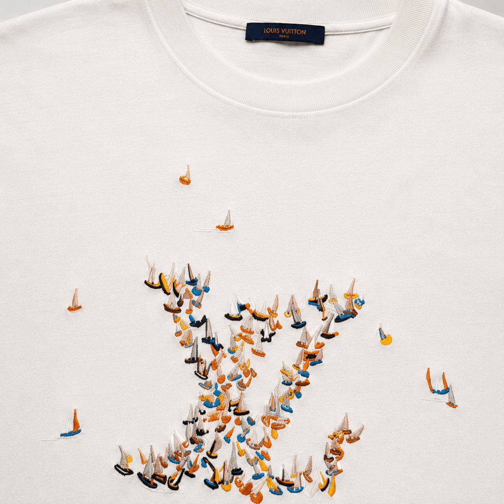 Embroidered Cotton T-Shirt