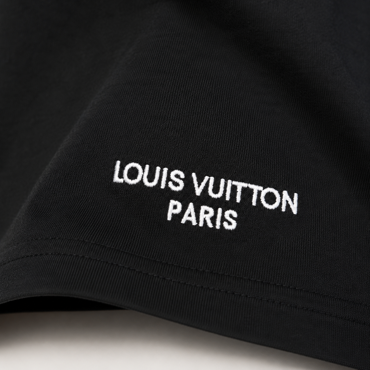 Embroidered And Printed Cotton T-Shirt