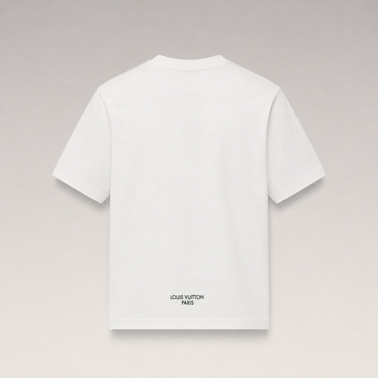 Embroidered And Printed Cotton T-Shirt