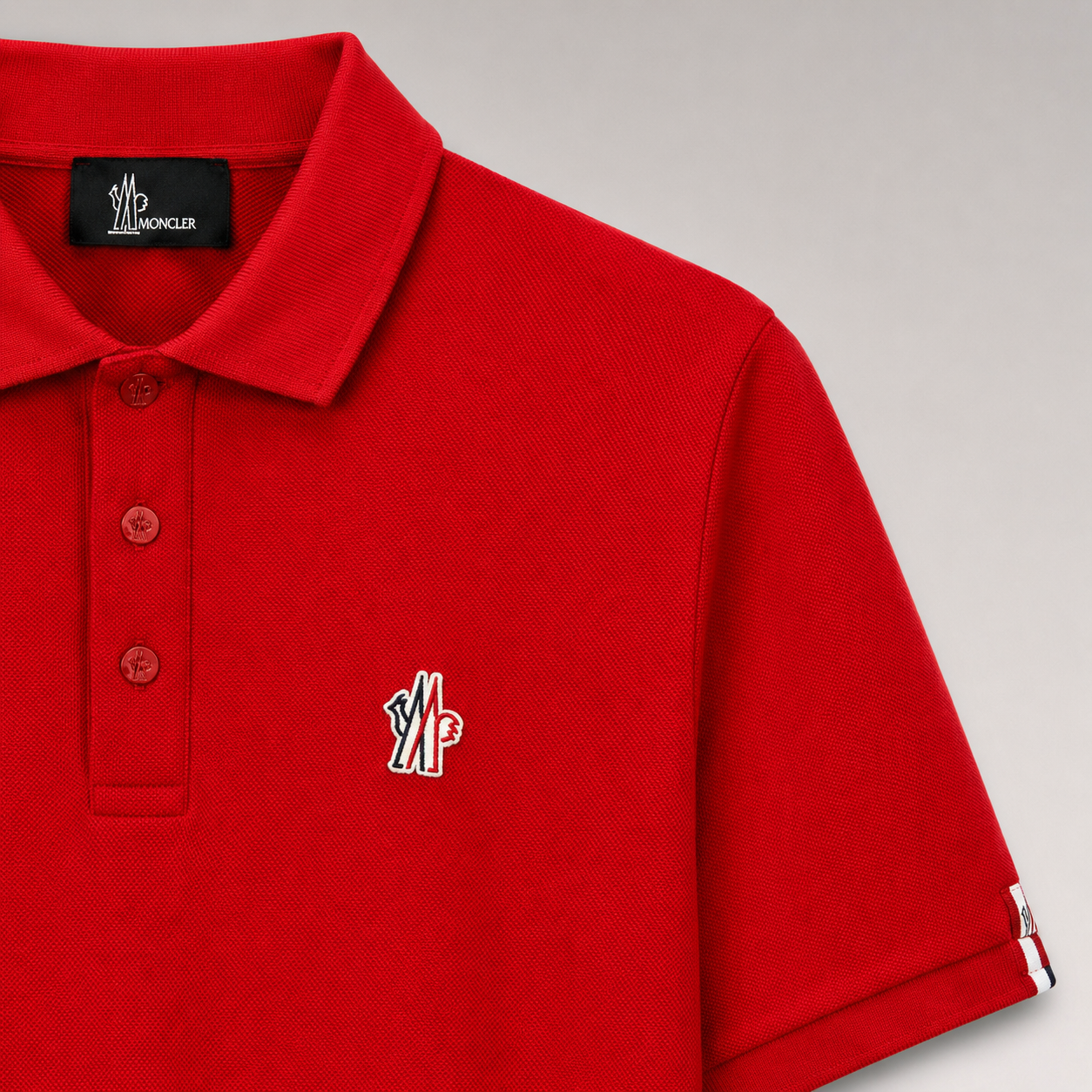 Logo-Patch Polo Shirt