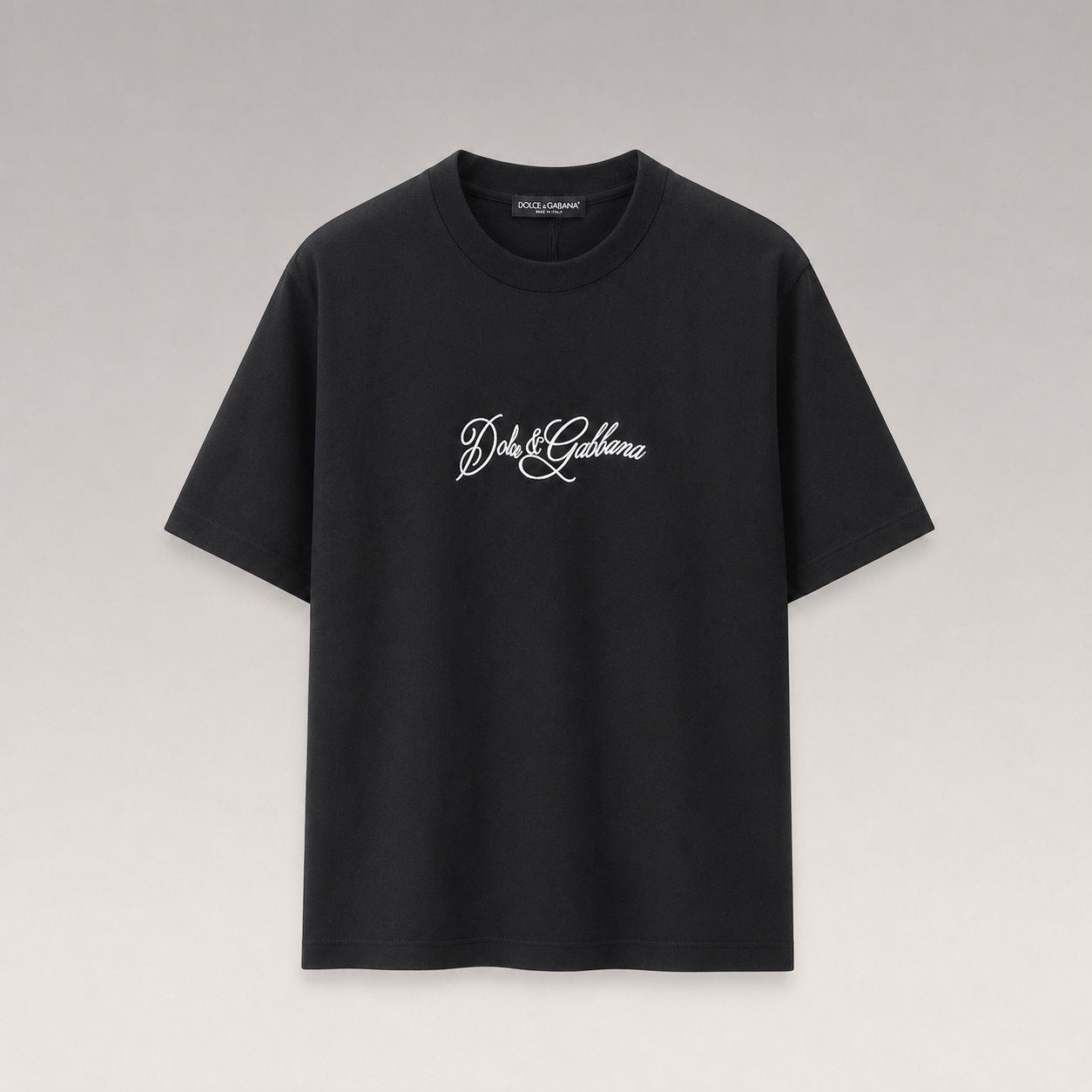 Embroidered Cotton T-Shirt.