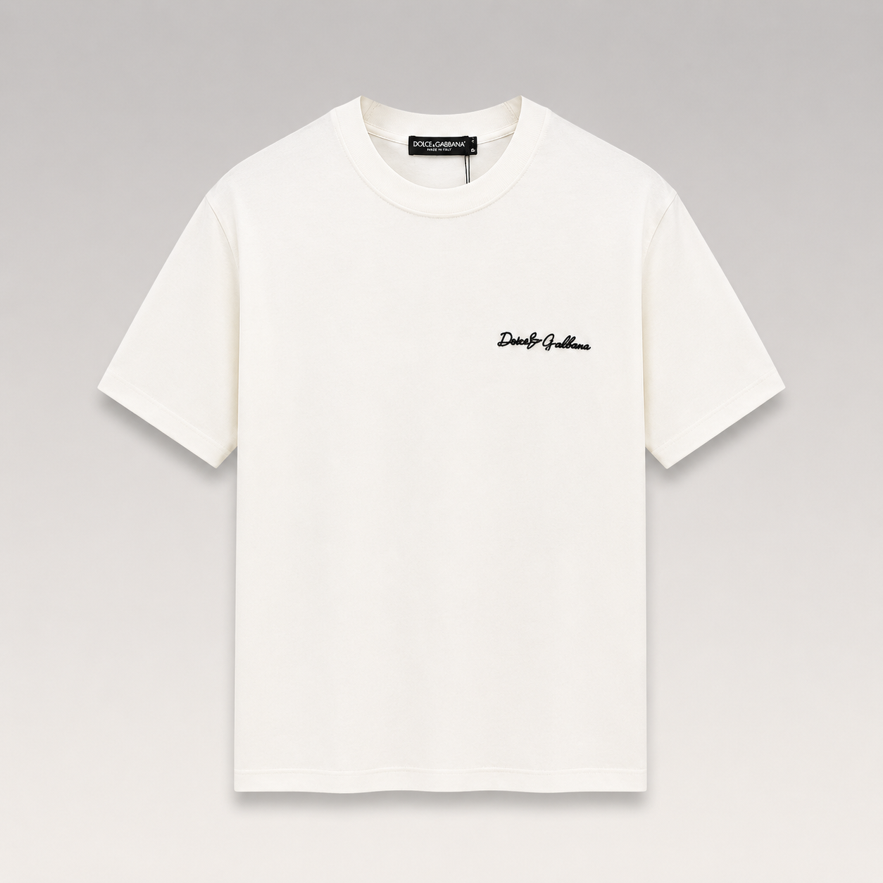 Embroidered Cotton T-Shirt