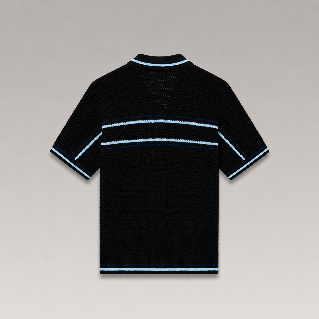 Tennis Short Sleeve Crochet Shirt-Shorts Set