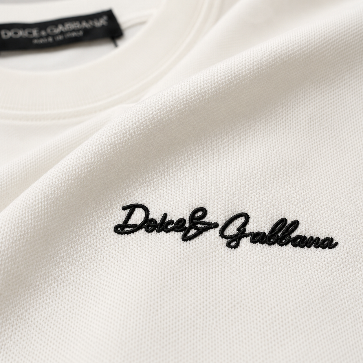 Embroidered Cotton T-Shirt