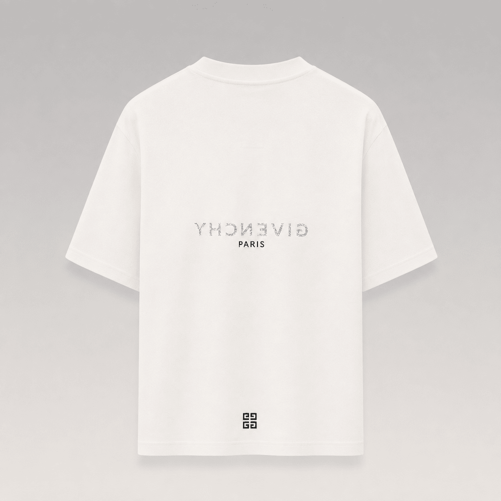 Paris Logo Print T-shirt