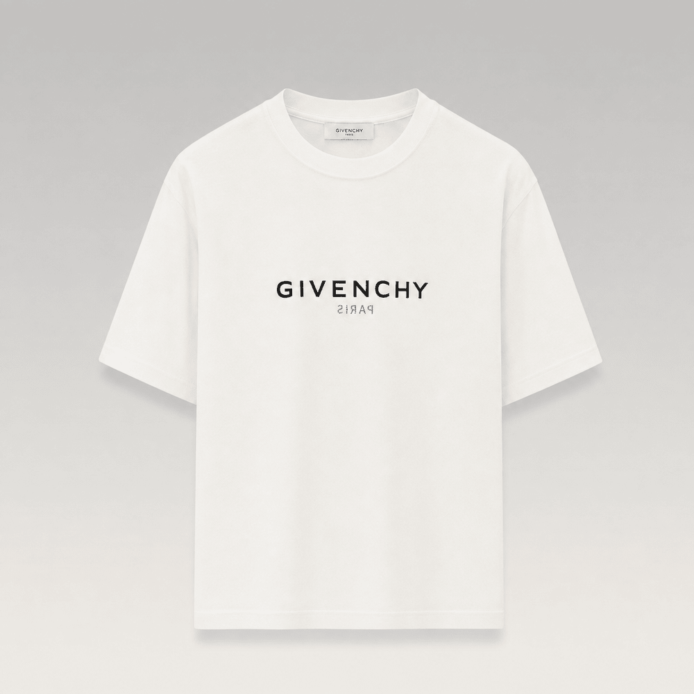 Paris Logo Print T-shirt