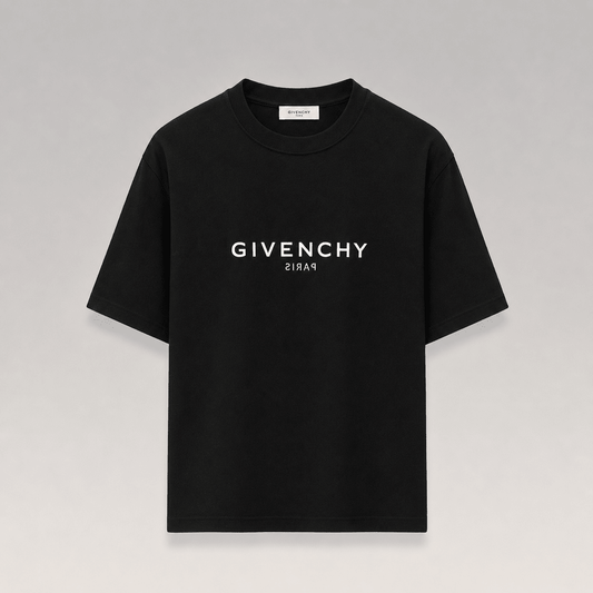 Paris Logo Print T-shirt