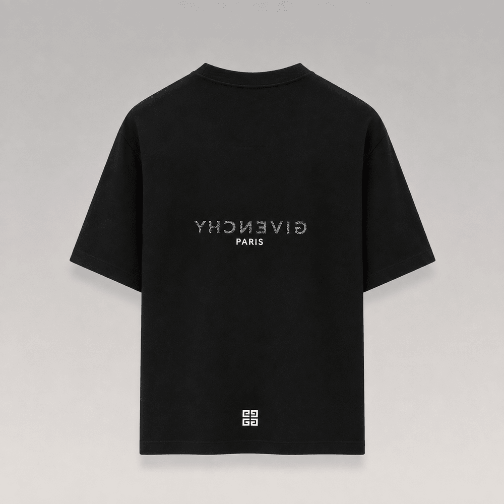 Paris Logo Print T-shirt
