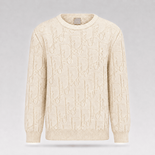 Oblique Knit Sweater