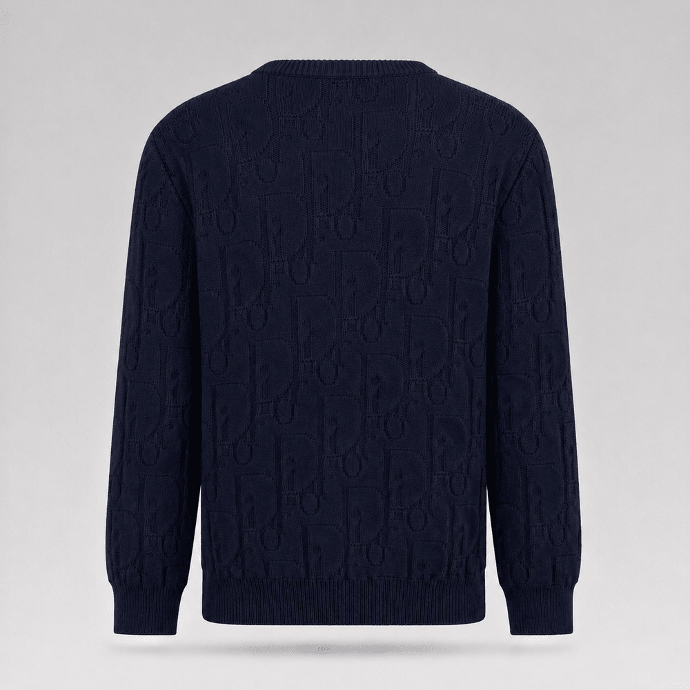 Oblique Knit Sweater
