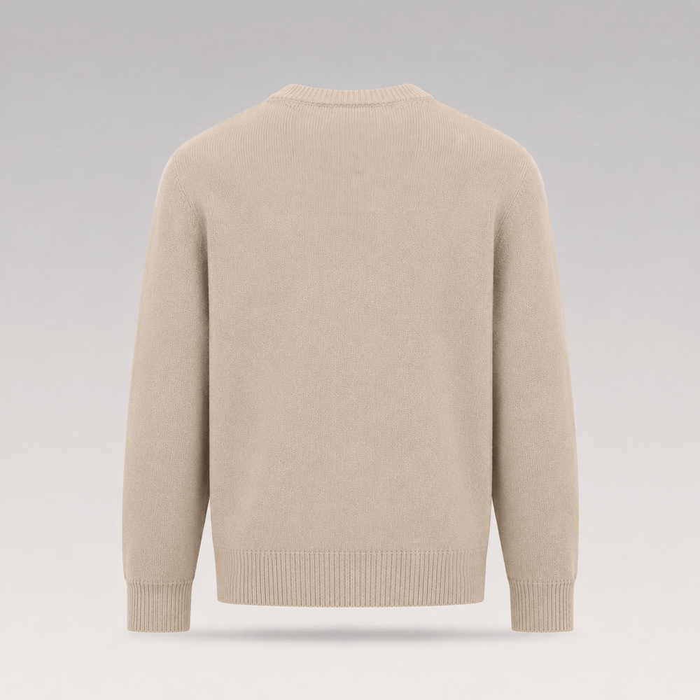 Logo-Embroidered Knit Sweater