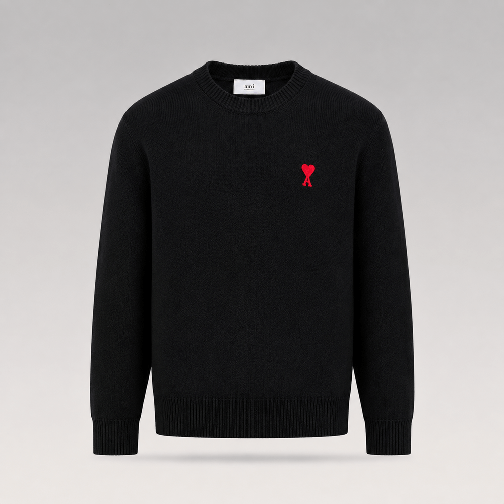 Logo-Embroidered Knit Sweater