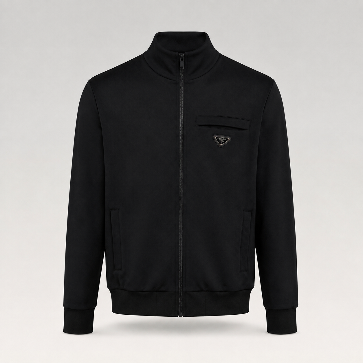 Triangle Zipped Sweatshirt