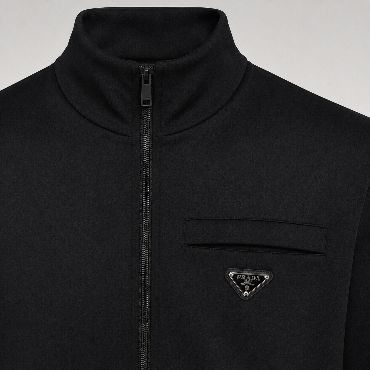 Triangle Zipped Sweatshirt