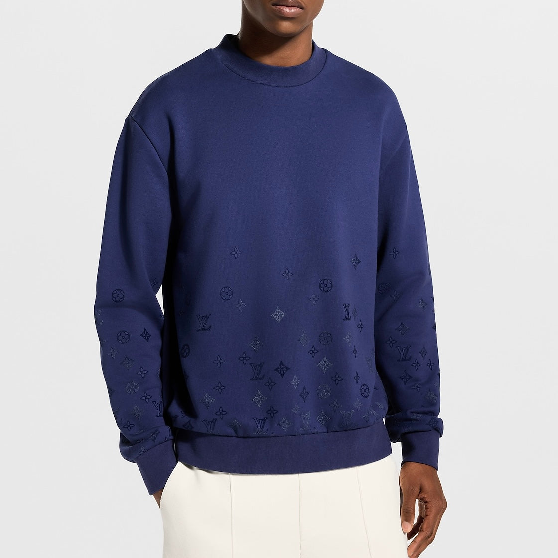 Gradient Signature Flock Sweatshirt