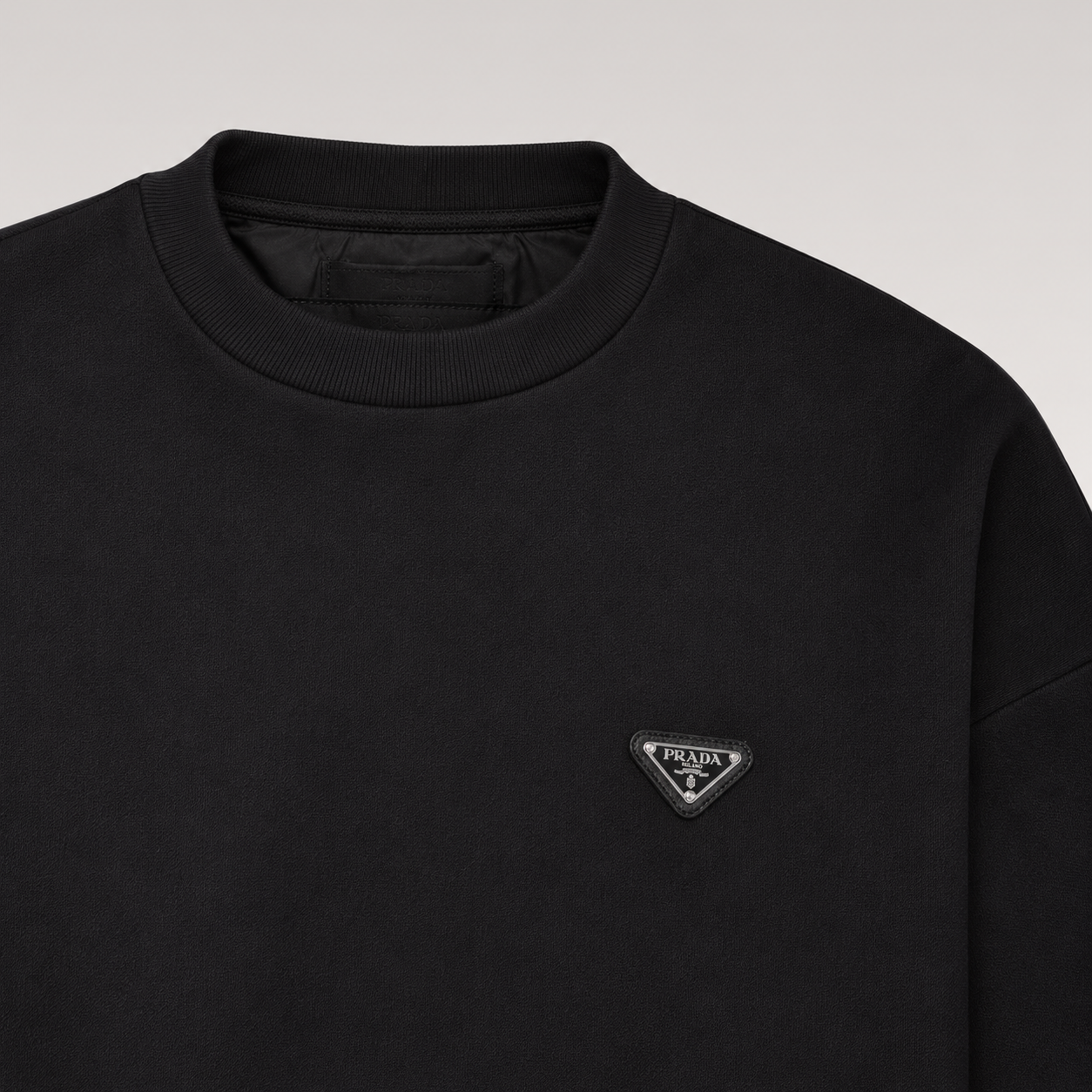 Triangle Cotton Sweatshirt
