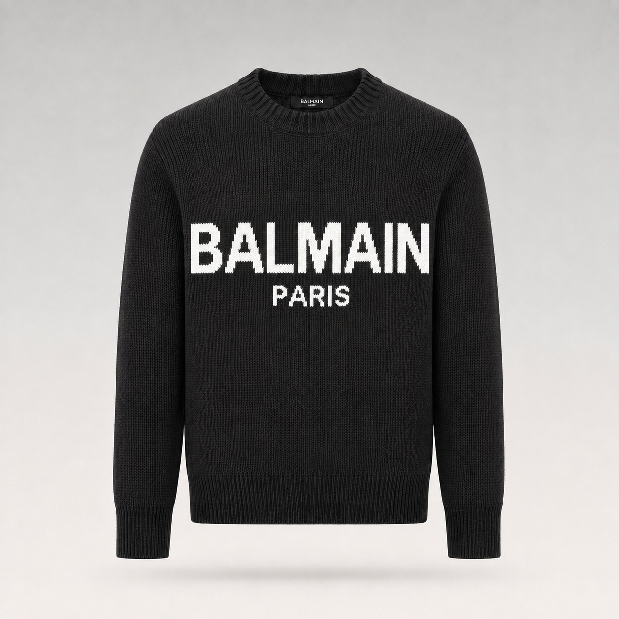 Paris Logo Knit Sweater