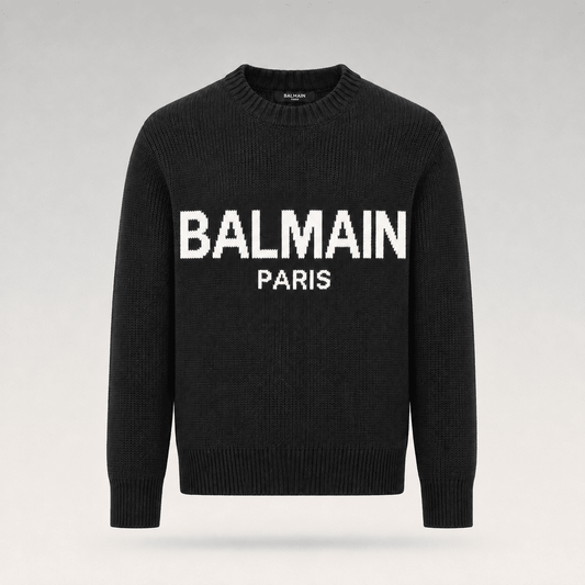 Paris Logo Knit Sweater