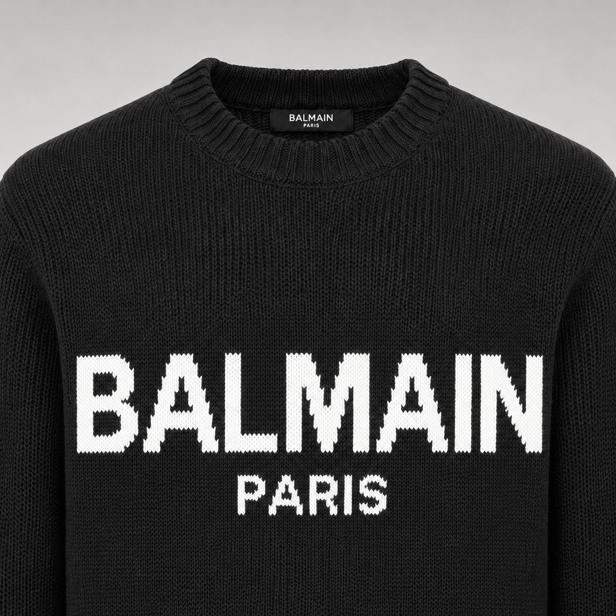 Paris Logo Knit Sweater