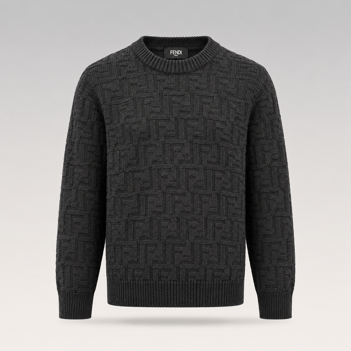 Jacquard Knit Sweater