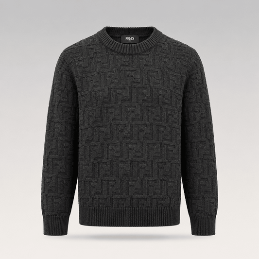 Jacquard Knit Sweater