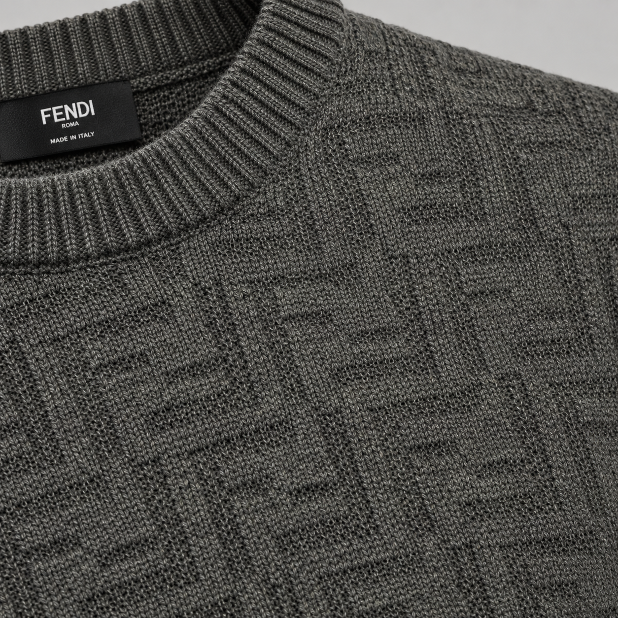 Jacquard Knit Sweater