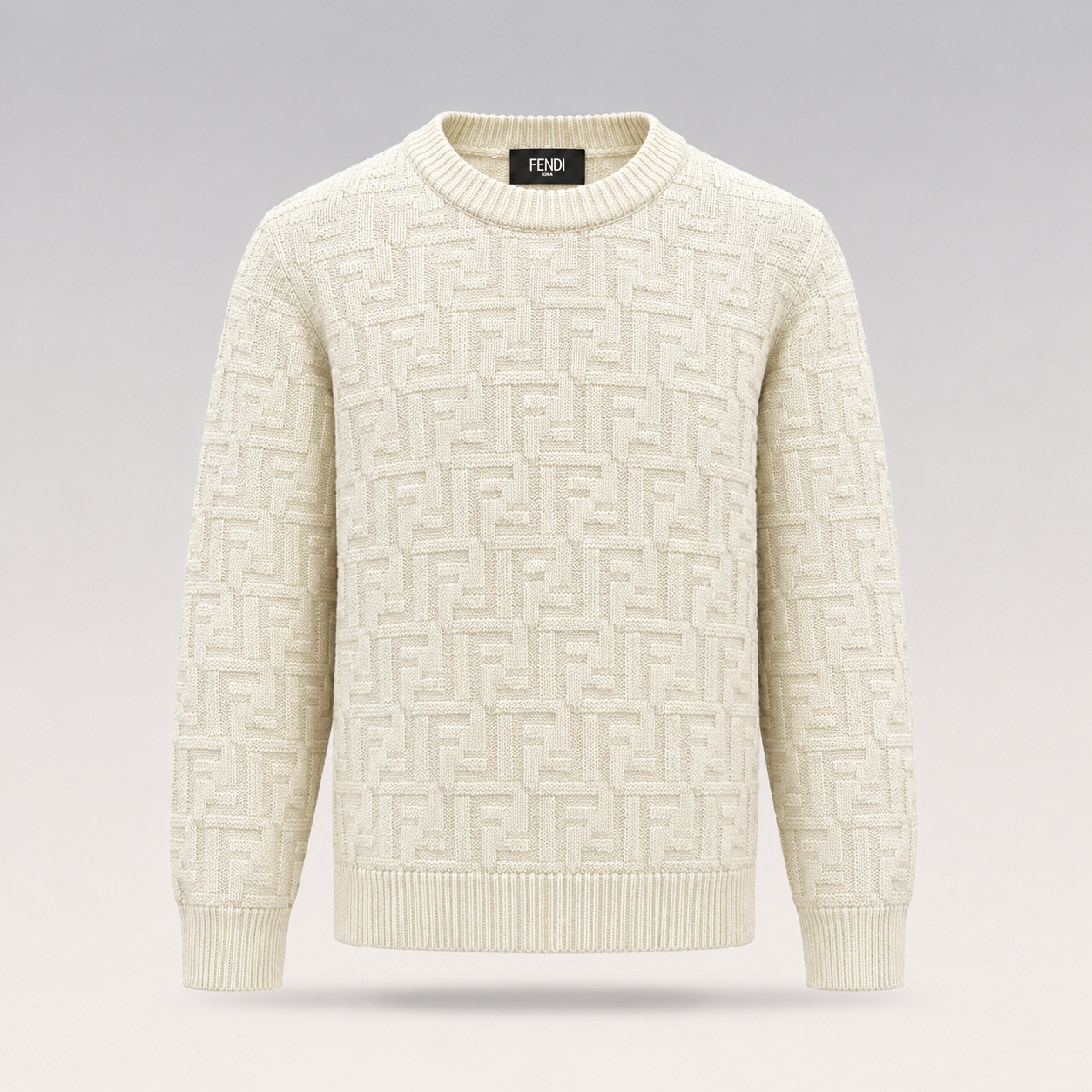 Jacquard Knit Sweater