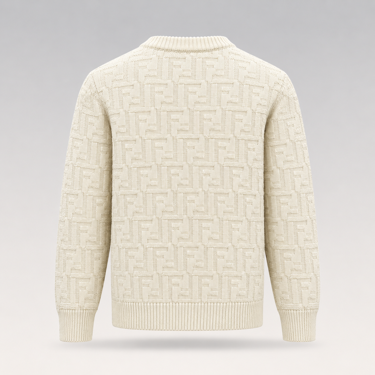 Jacquard Knit Sweater