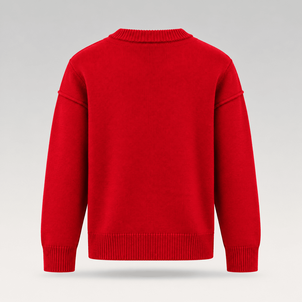 Intarsia-knitted  Sweater