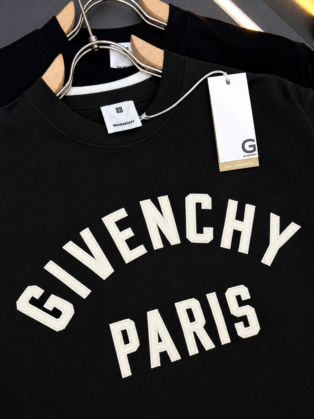 Cotton t-shirt with Paris patch logo