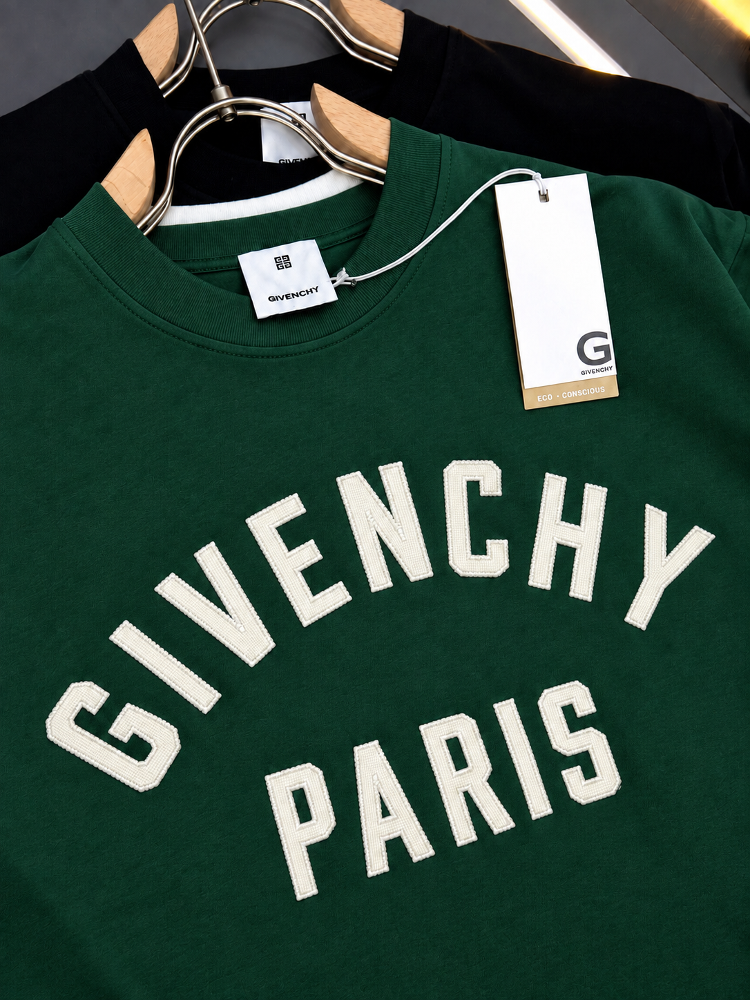 Cotton t-shirt with Paris patch logo