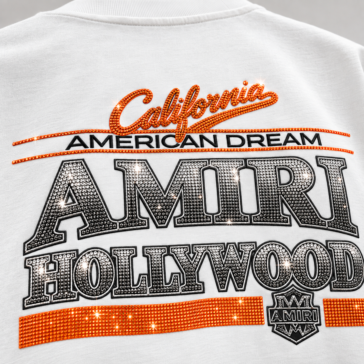 Crystal-Embellished Logo T-Shirt